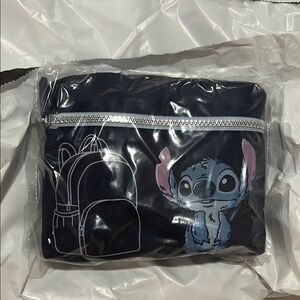 Disney Primark Stitch Foldable Backpack Zipper Closure. BNWT in package